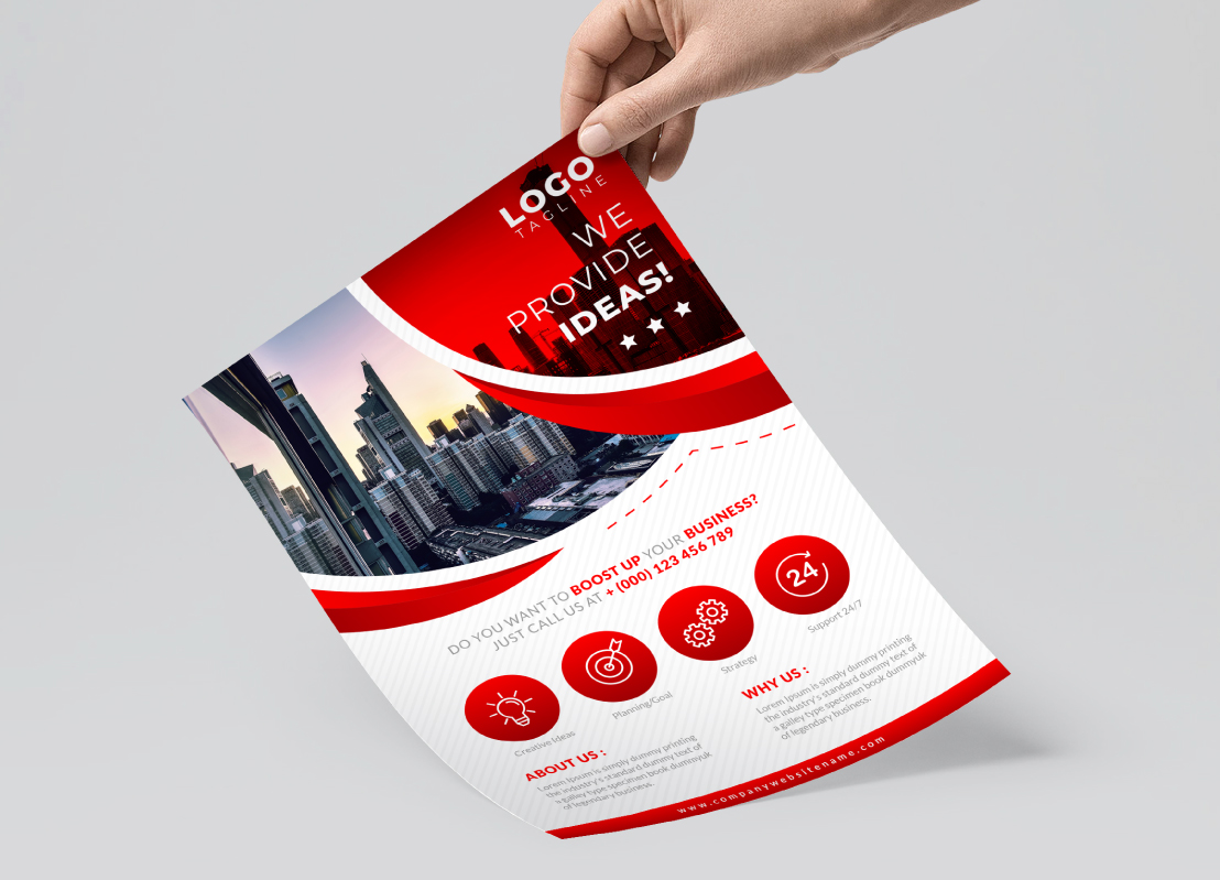 Download Фирменный стиль "Stylish Red Business Flyer - Corporate Identity Template" / Stylish Red Business Flyer - Corporate Identity Template - Фирменный стиль на тему графика advertisement advertising agency bundle business flyer clean company corporate creative design leaflet magazine marketing modern multipurpose newspaper stylish red a4