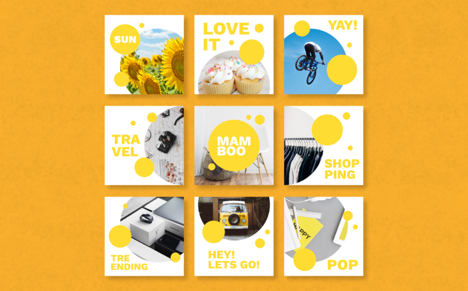 Download Шаблон для соцсетей "Square Design Bundle Social Media Template" / Square Design Bundle Social Media Template - Шаблон для соцсетей на тему графика instagram facebook twitter banner template sale media social background design vector fashion promotion stories instagramtemplatesundefined