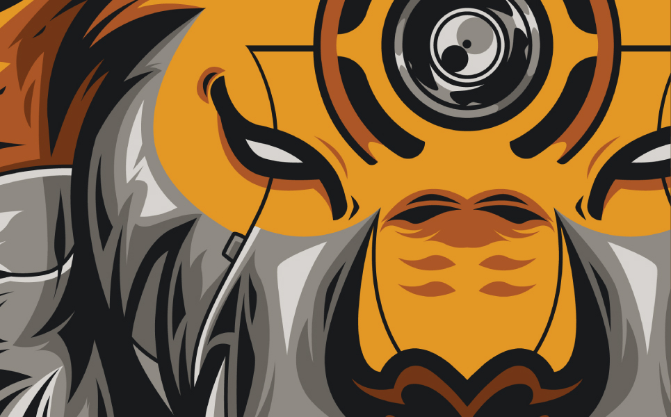 Download T-shirt Design "Liong King Illustration - T-shirt Design" / Liong King Illustration - T-shirt Design - T-shirt Design на тему графика lion king t-shirt illustration vector animal cloth print poster predator big cat custom unique character design