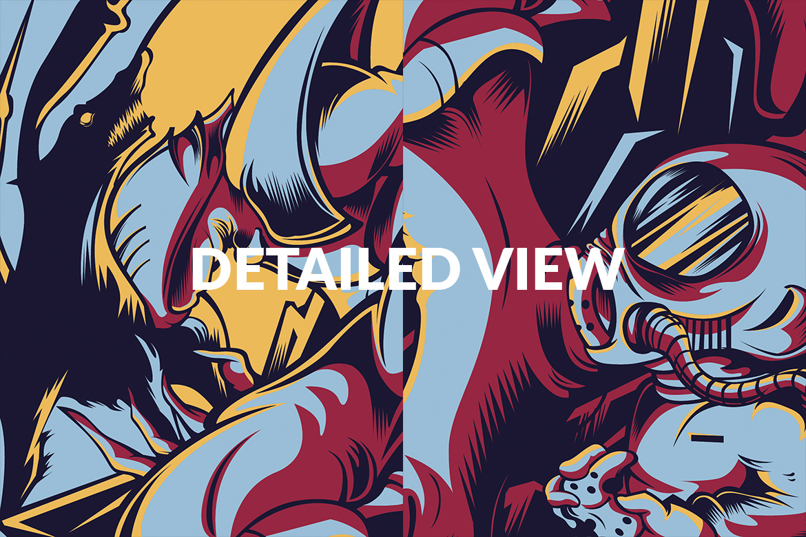 Download T-shirt Design "Gamer - T-shirt Design" / Gamer - T-shirt Design - T-shirt Design на тему графика illustration t-shirt design artwork apparel merch cartoon events fashion arts gamer player multiplayer streamer adventure monster match battle