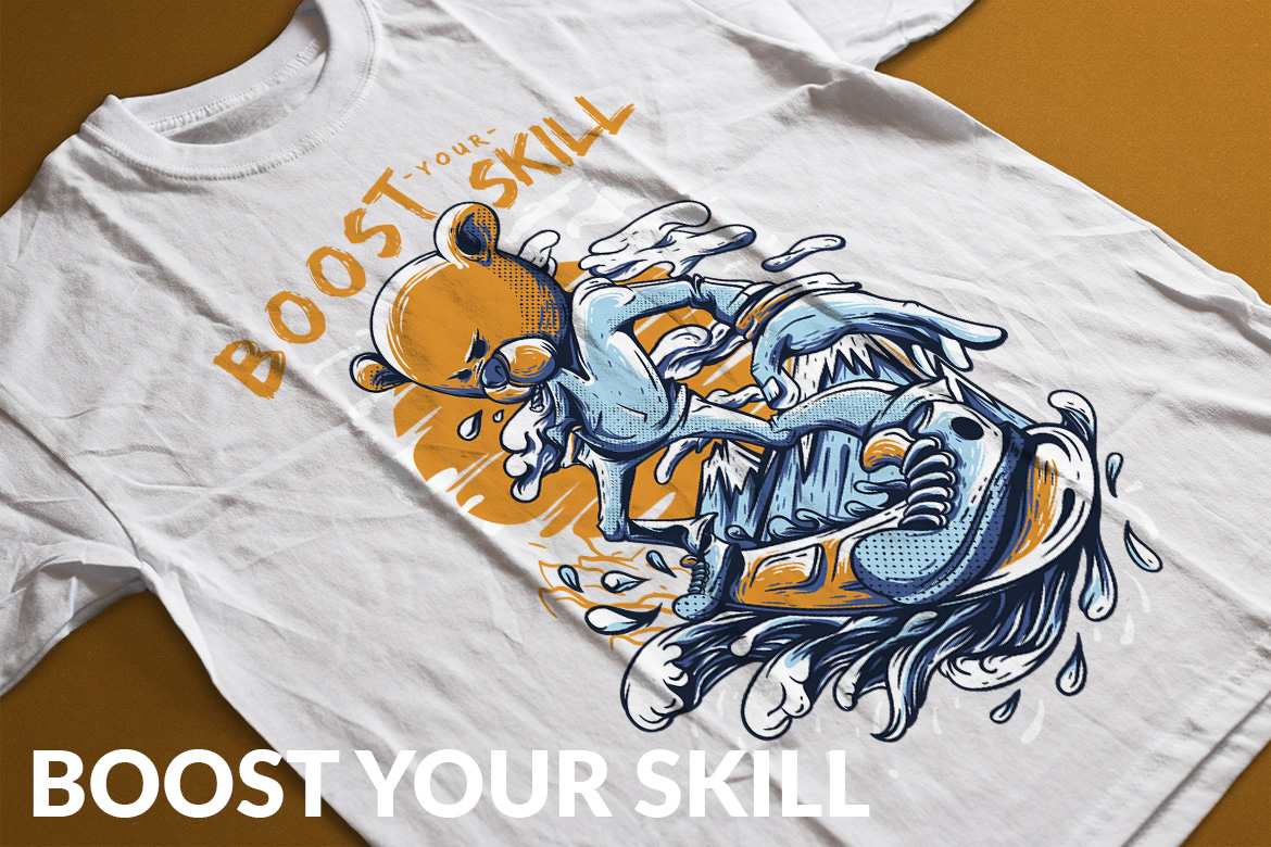 Boost Your Skill - T-shirt Design