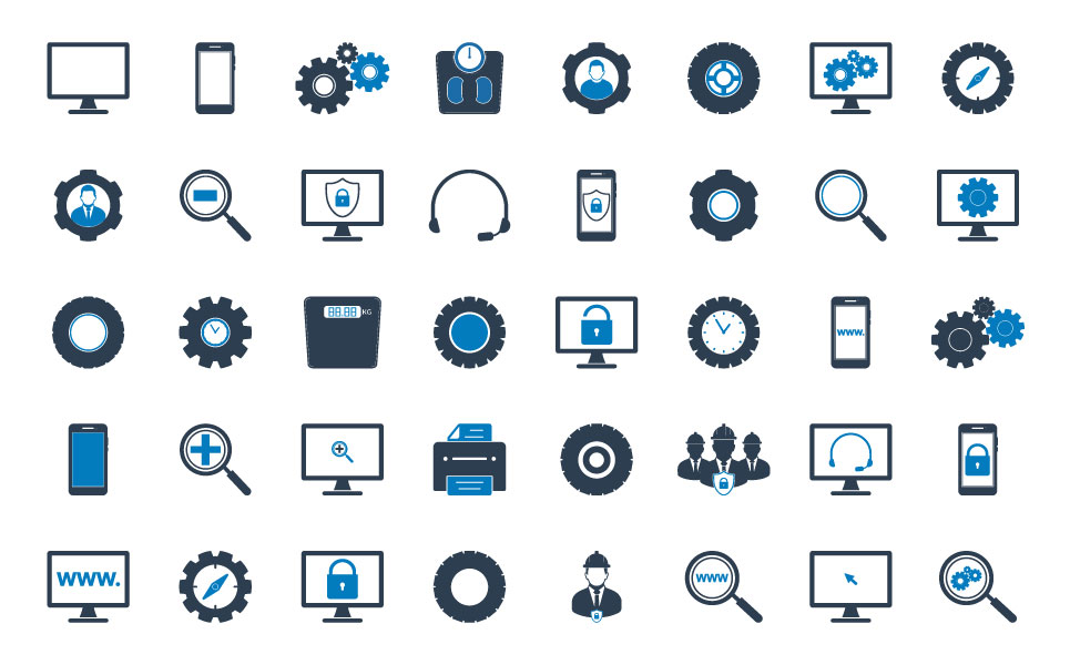 Technology - Premium Vector Icon Set