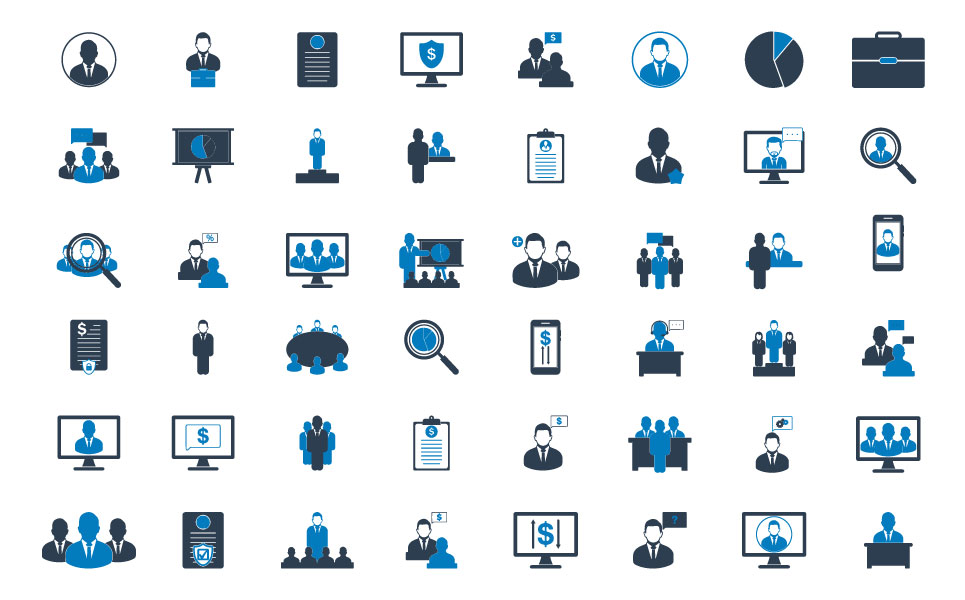 Business & Finance - Premium Vector Icon Set