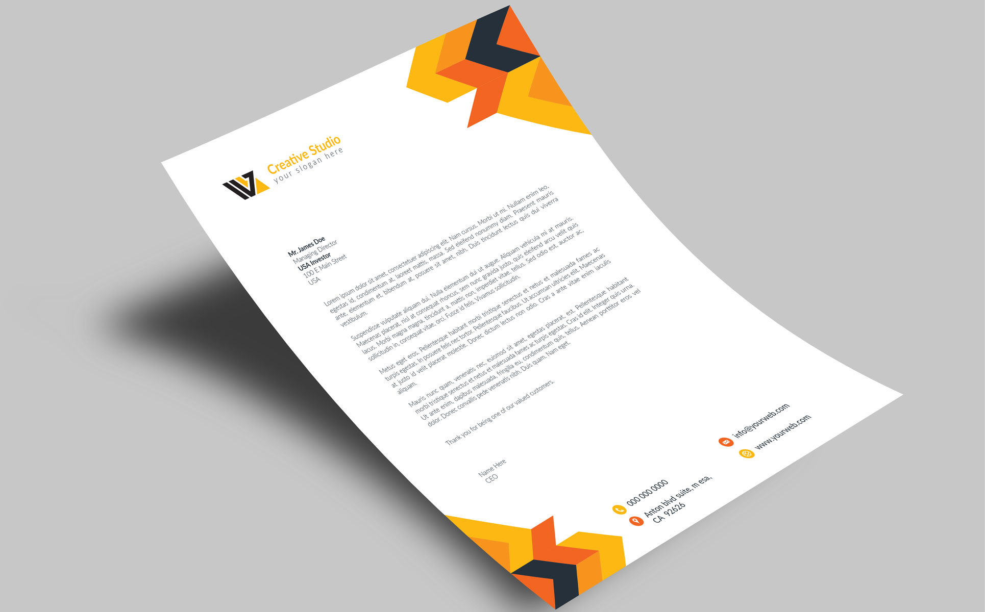 Download Фирменный стиль "Multipurpose Business Letterhead - Corporate Identity Template" / Multipurpose Business Letterhead - Corporate Identity Template - Фирменный стиль на тему графика business,letterhead,printing,professional,design,psd,best,modern,simple,corporate,creative,envelope,doctor,latest,minimal,card,luxury,multipurpose