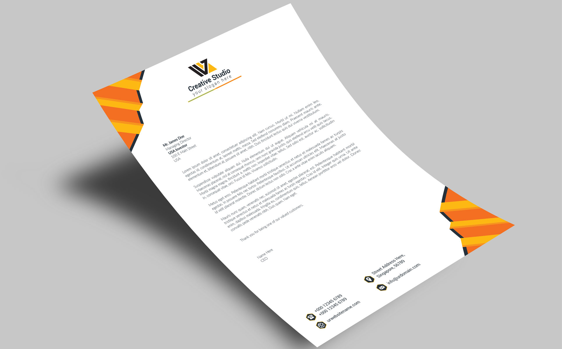 Download Фирменный стиль "Multipurpose Business Letterhead - Corporate Identity Template" / Multipurpose Business Letterhead - Corporate Identity Template - Фирменный стиль на тему графика business,letterhead,printing,professional,design,psd,modern,simple,corporate,creative,envelope,doctor,latest,minimal,card,luxury,medical
