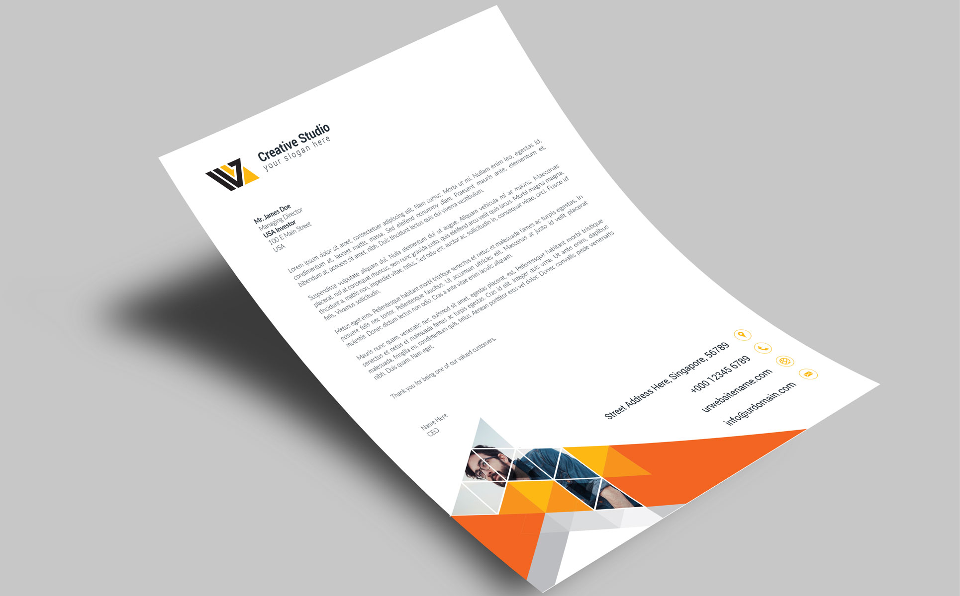 Download Фирменный стиль "Multipurpose Business Letterhead - Corporate Identity Template" / Multipurpose Business Letterhead - Corporate Identity Template - Фирменный стиль на тему графика business,letterhead,printing,professional,design,psd,best,modern,simple,corporate,creative,envelope,doctor,latest,minimal,card,luxury,medical