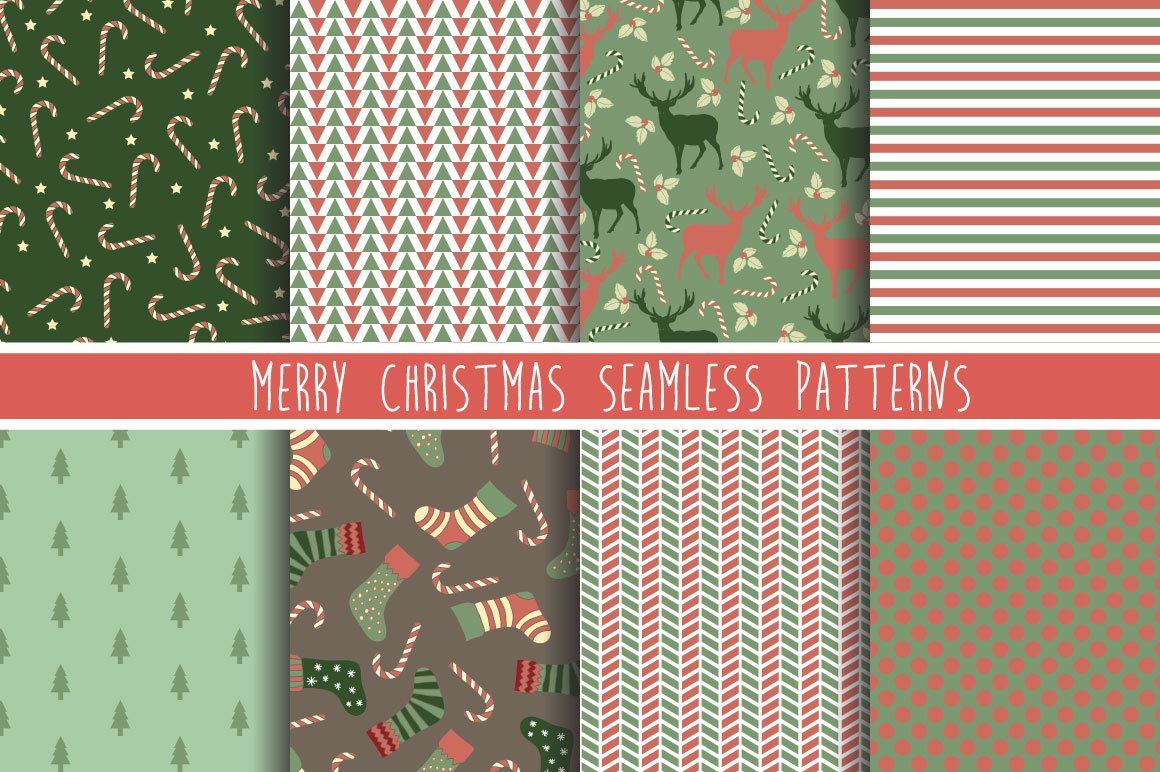 Download Иллюстрация "100 Merry Christmas Elements - Illustration" / 100 Merry Christmas Elements - Illustration - Иллюстрация на тему графика christmas snow xmas new year deer rabbit frame wreath wallpaper paper pattern seamless flower floral leaf botanical holidays