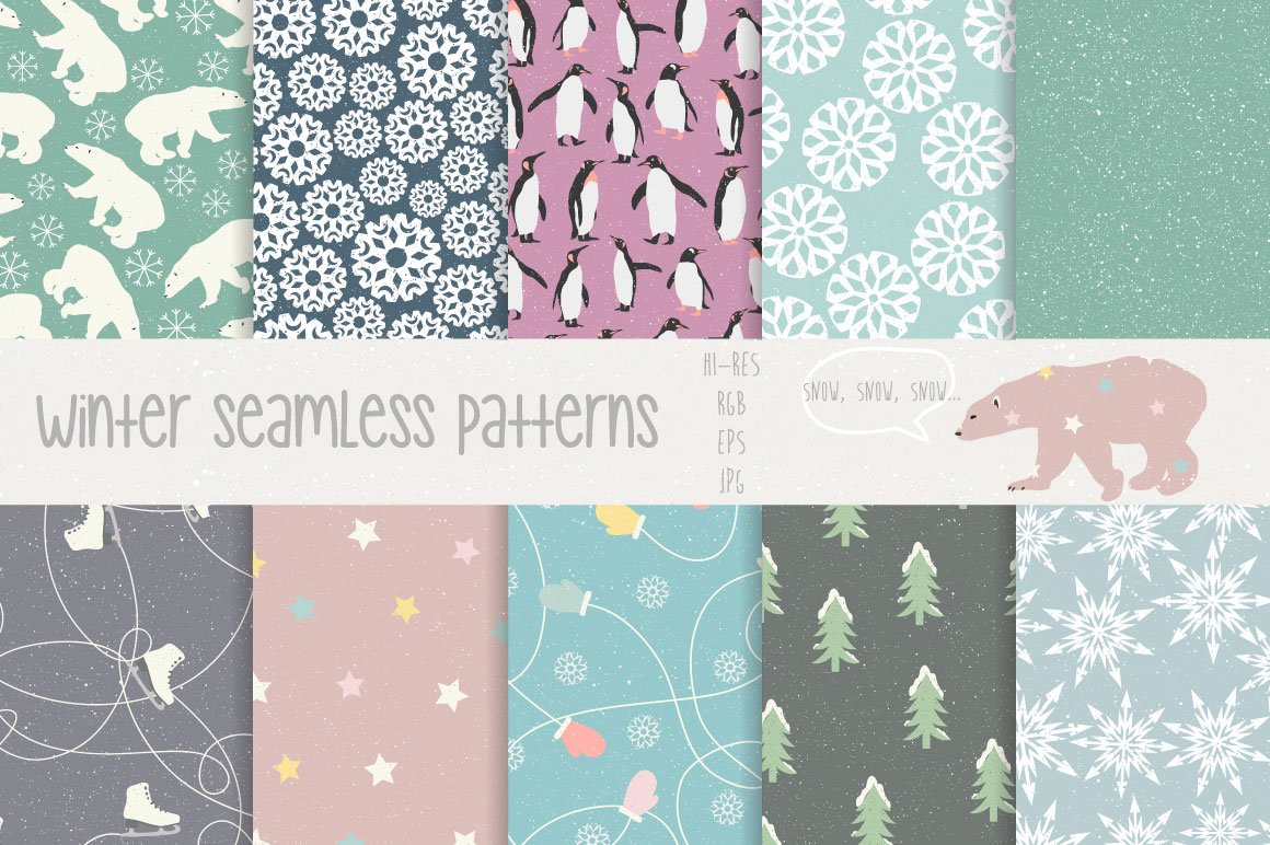 Download Pattern "Merry Christmas Pattern" / Merry Christmas Pattern - Pattern на тему графика christmas xmas snow new year pattern seamless winter holiday season shape texture background wallpaper fabric wrapping paper pattern seamless flower