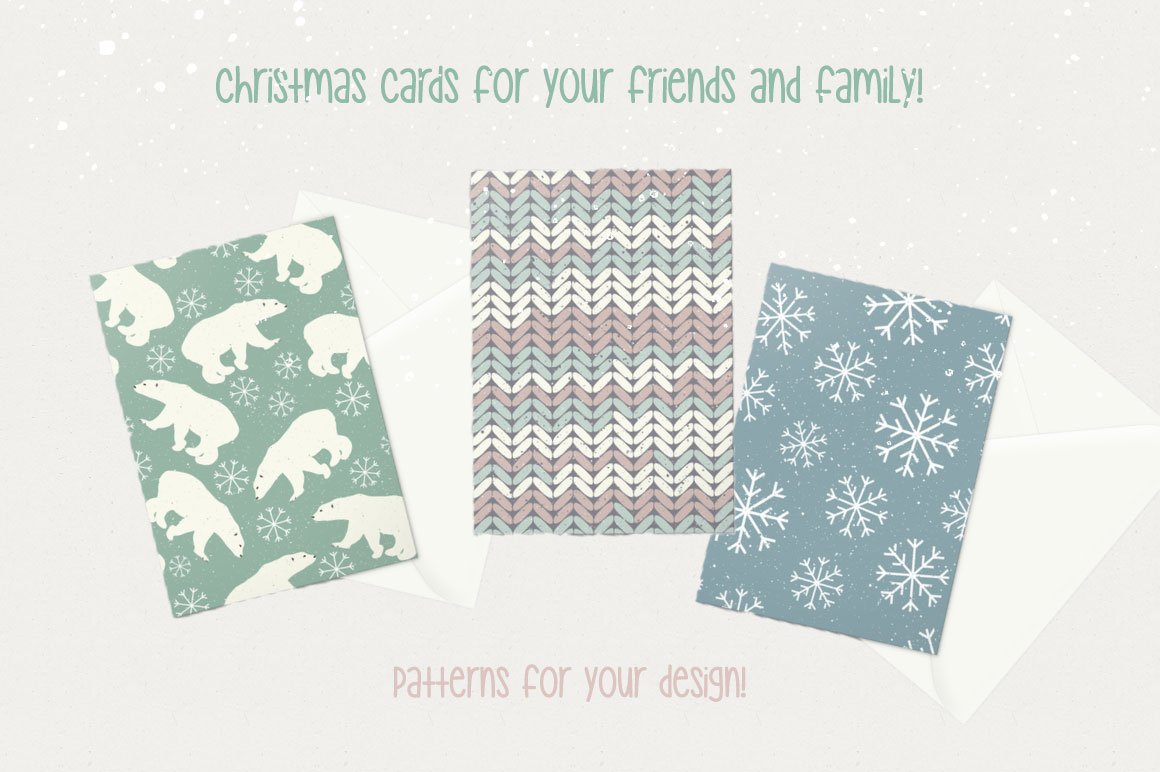 Download Pattern "Merry Christmas Pattern" / Merry Christmas Pattern - Pattern на тему графика christmas xmas snow new year pattern seamless winter holiday season shape texture background wallpaper fabric wrapping paper pattern seamless flower