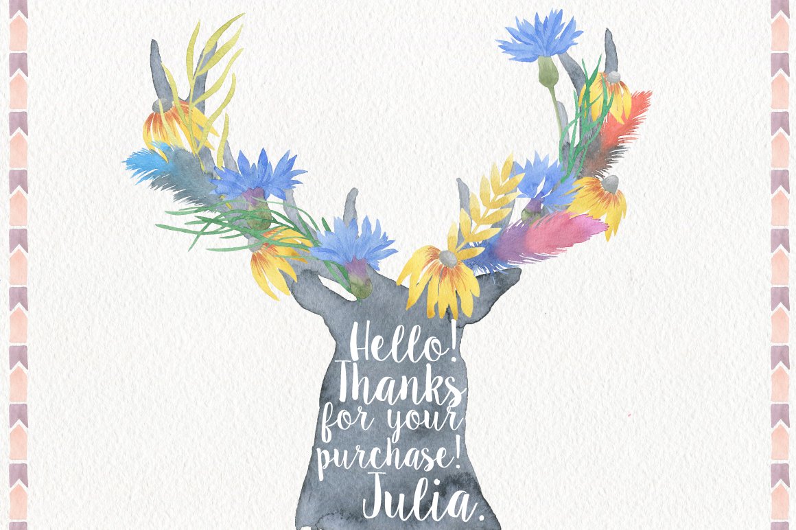 Download Иллюстрация "Wild Watercolor DIY - Illustration" / Wild Watercolor DIY - Illustration - Иллюстрация на тему графика watercolor flower floral wedding leaf leaves logo logos invitation card rsvp save the date book cover magazine poster print gold