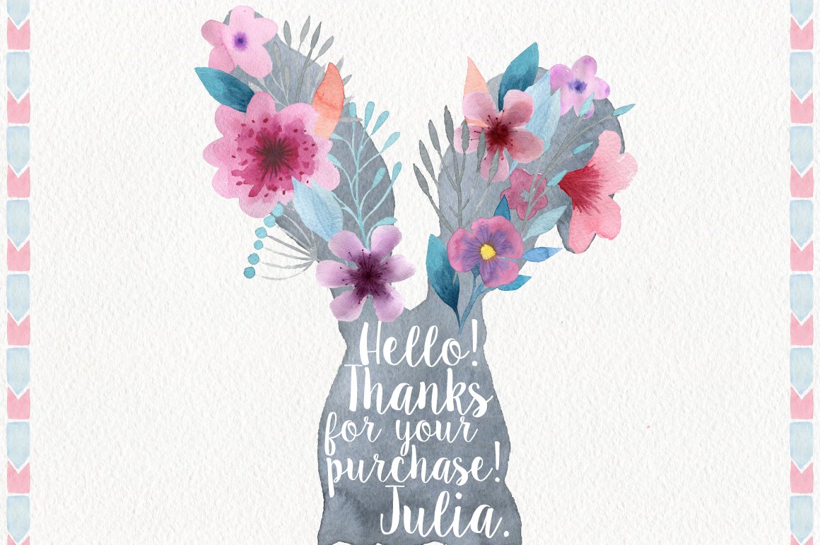 Download Иллюстрация "Garden Watercolor DIY - Illustration" / Garden Watercolor DIY - Illustration - Иллюстрация на тему графика watercolor animals garden watercolour flower floral botanical flower floral wedding leaf leaves logo logos invitation card rsvp save the date