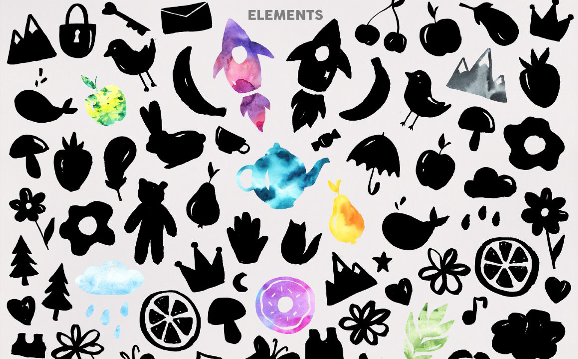 Download Pattern "Watercolor Creator 2 Pattern" / Watercolor Creator 2 Pattern - Pattern на тему графика pattern creator seamless background wallpaper gift wrapping paper watercolor texture line ornament greetings hand drawn shape elements branding stationery poster