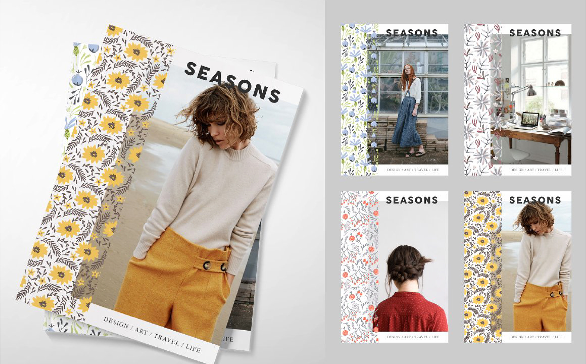 Download Иллюстрация "Blooming Bouquet Collection - Illustration" / Blooming Bouquet Collection - Illustration - Иллюстрация на тему графика floral botanical garden leaf leaves pattern ribbon berry berries flower blooming wedding logo logos invitation card romantic high resolution vector