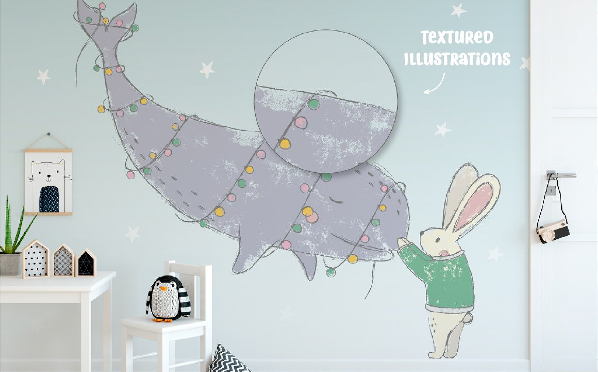 Download Иллюстрация "Northern Winter Collection - Illustration" / Northern Winter Collection - Illustration - Иллюстрация на тему графика winter snow season north northern pattern crd greetings postcard invitation poster print kids baby girl boy book cover magazine wallpaper