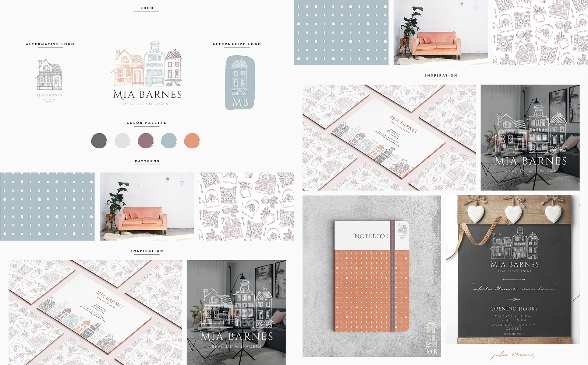 Download Иллюстрация "Hygge Collection - Illustration" / Hygge Collection - Illustration - Иллюстрация на тему графика hygge cozy home house card flower floral botanical book cover magazine poster print frame frames template blog web logo branding