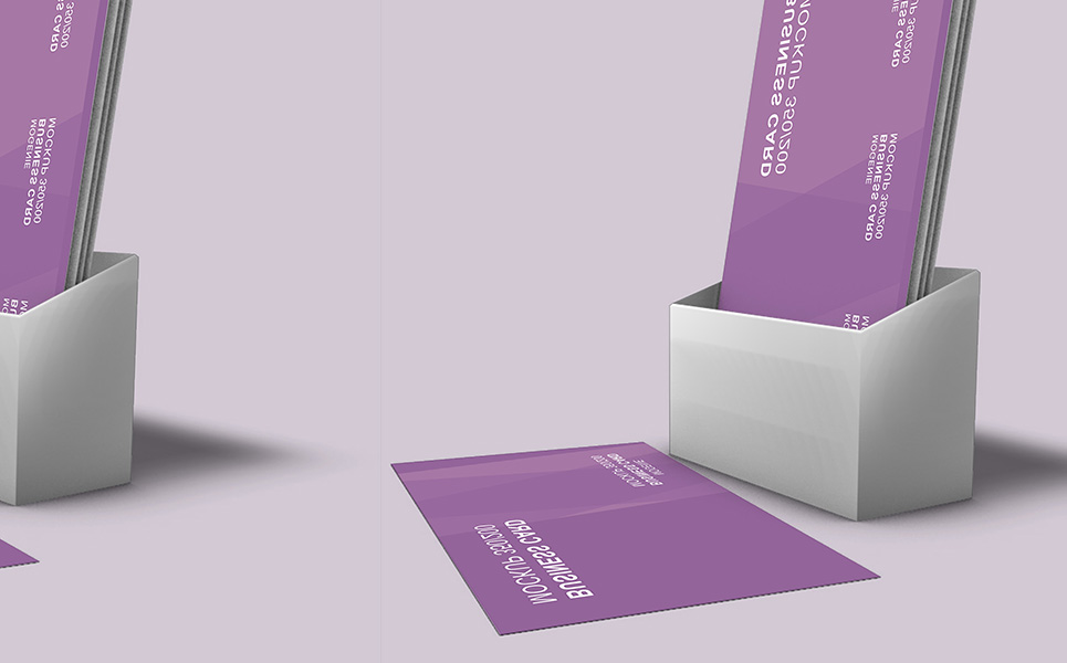 Download Мокап для продукта "Holder full of Business Cards product mockup" / Holder full of Business Cards product mockup - Мокап для продукта на тему графика visitng business card cards display marketing presentation showcase