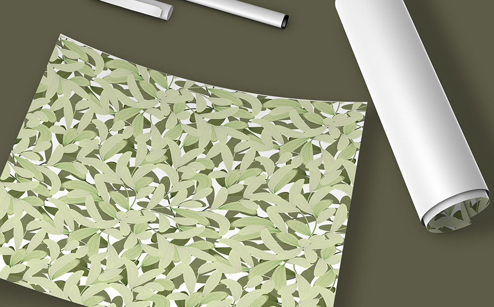 Download Pattern "Classical Floral Repeat Seamless Design Pattern" / Classical Floral Repeat Seamless Design Pattern - Pattern на тему графика floral flower plant leaf branch flowery repeat seamless border borderless spring fabric textile