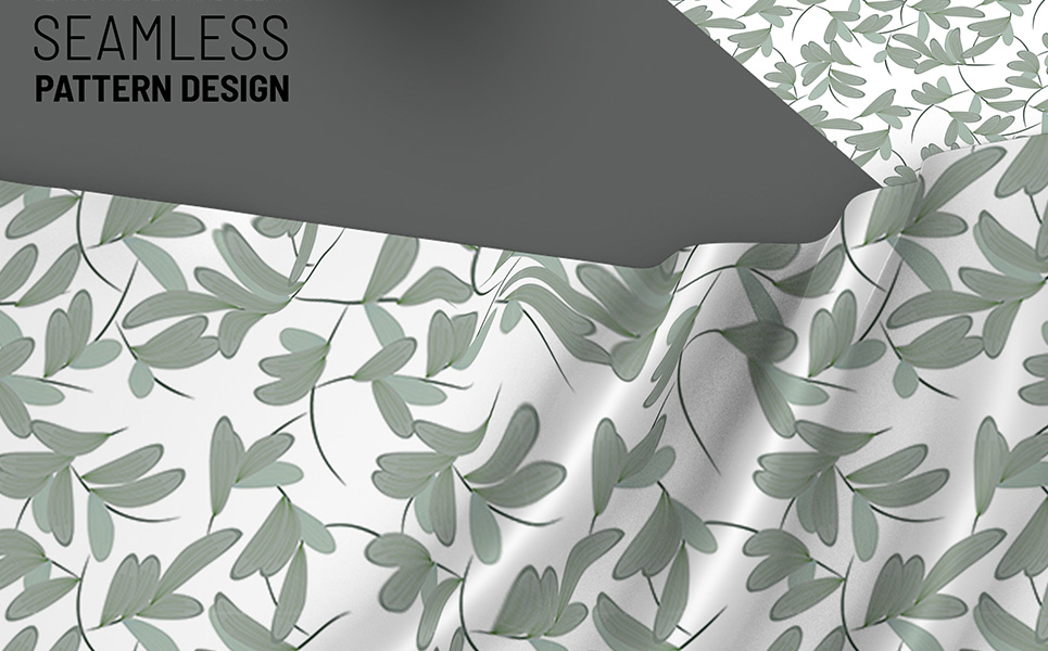 Download Pattern "Abstract repeat floral design Pattern" / Abstract repeat floral design Pattern - Pattern на тему графика floral repeat pattern fabric textile surface gift plant branch