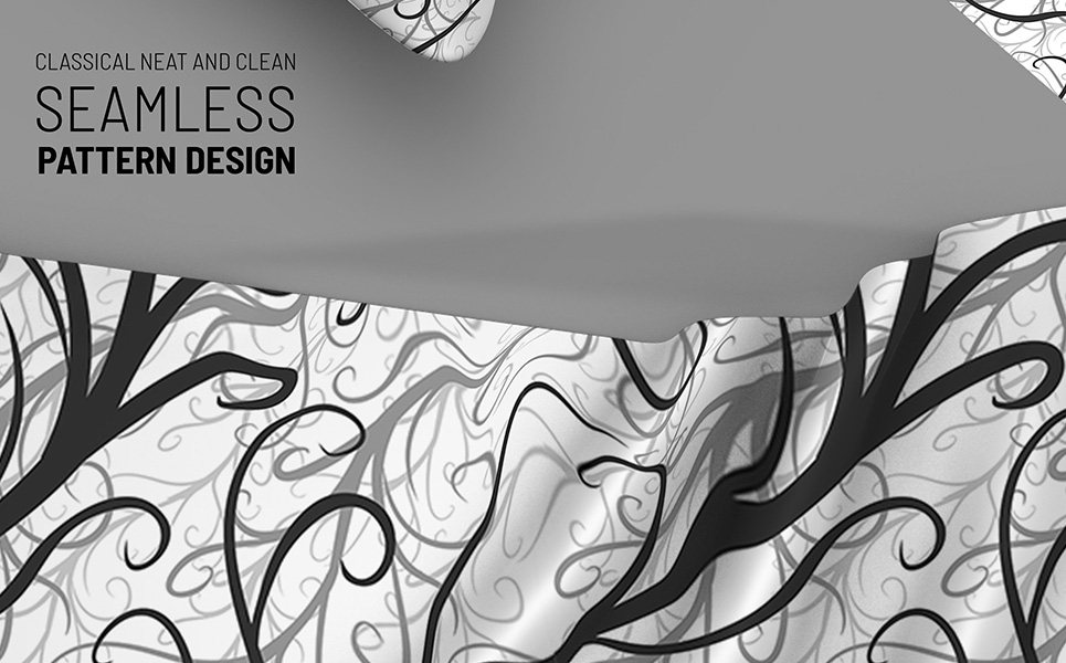 Download Pattern "Abstract growing lines Pattern" / Abstract growing lines Pattern - Pattern на тему графика fabric textile repeat pattern surface lines random