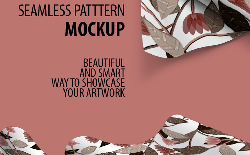 Download Pattern "Botanical seamless Pattern" / Botanical seamless Pattern - Pattern на тему графика fabric leaf plant flower botanical floral flowery florals flora textile pattern surface