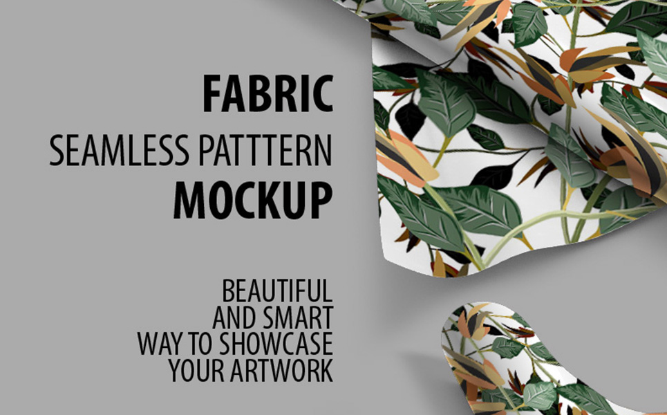 Download Pattern "Abstract hand drawn seamless Pattern" / Abstract hand drawn seamless Pattern - Pattern на тему графика leaf plant abstract floral flower seamless fabric textile surface