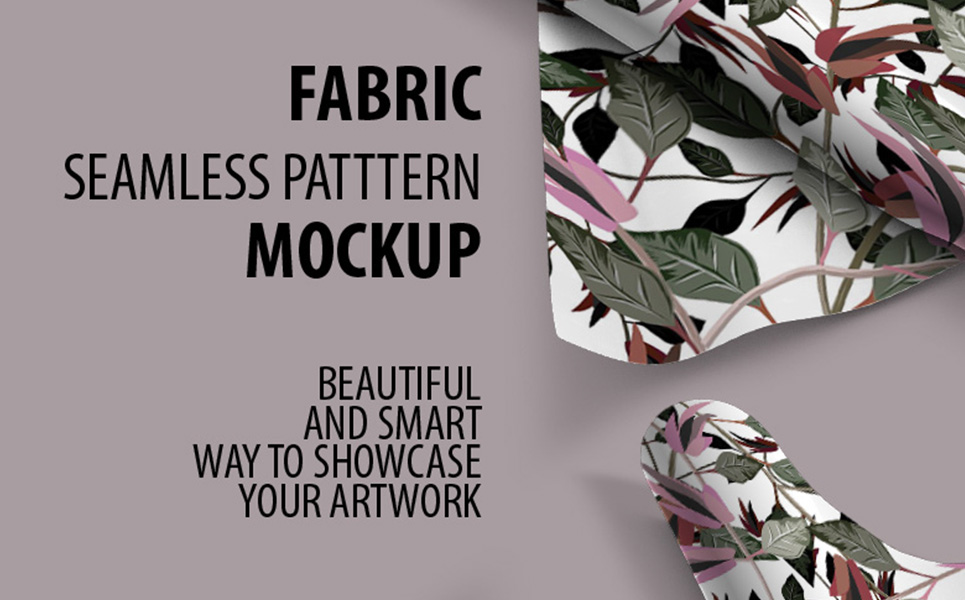 Download Pattern "Abstract hand drawn seamless Pattern" / Abstract hand drawn seamless Pattern - Pattern на тему графика leaf plant abstract floral flower seamless fabric textile surface