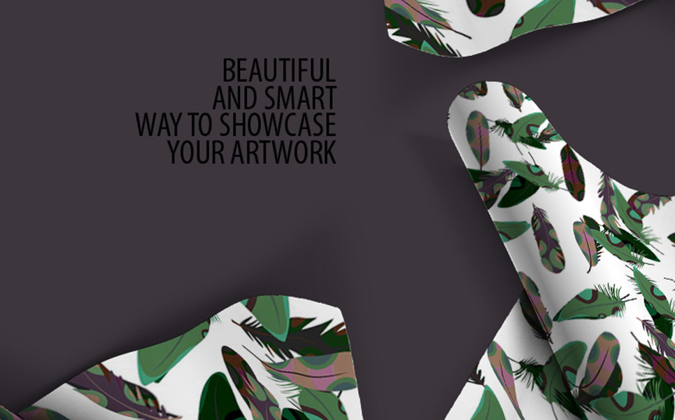 Download Pattern "Feather scattered randomly repeat Pattern" / Feather scattered randomly repeat Pattern - Pattern на тему графика fabric textile repeat pattern surface feather birdy brid hair fluf