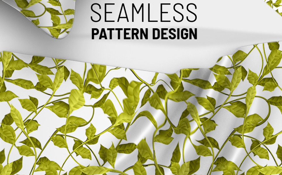 Download Pattern "Botanical beautiful abstract seamless Pattern" / Botanical beautiful abstract seamless Pattern - Pattern на тему графика fabric textile repeat surface floral pattern flower branch leaf plant