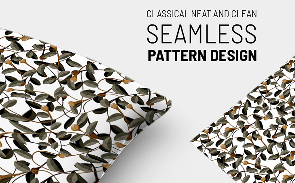 Download Pattern "Set of floral repeat design Pattern" / Set of floral repeat design Pattern - Pattern на тему графика fabric textile surface design pattern repeat floral flower plant branch leaf