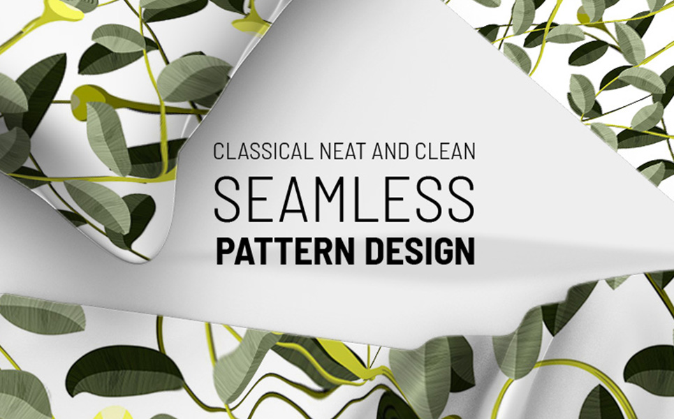 Download Pattern "Set of floral repeat design Pattern" / Set of floral repeat design Pattern - Pattern на тему графика fabric textile surface design pattern repeat floral flower plant branch leaf