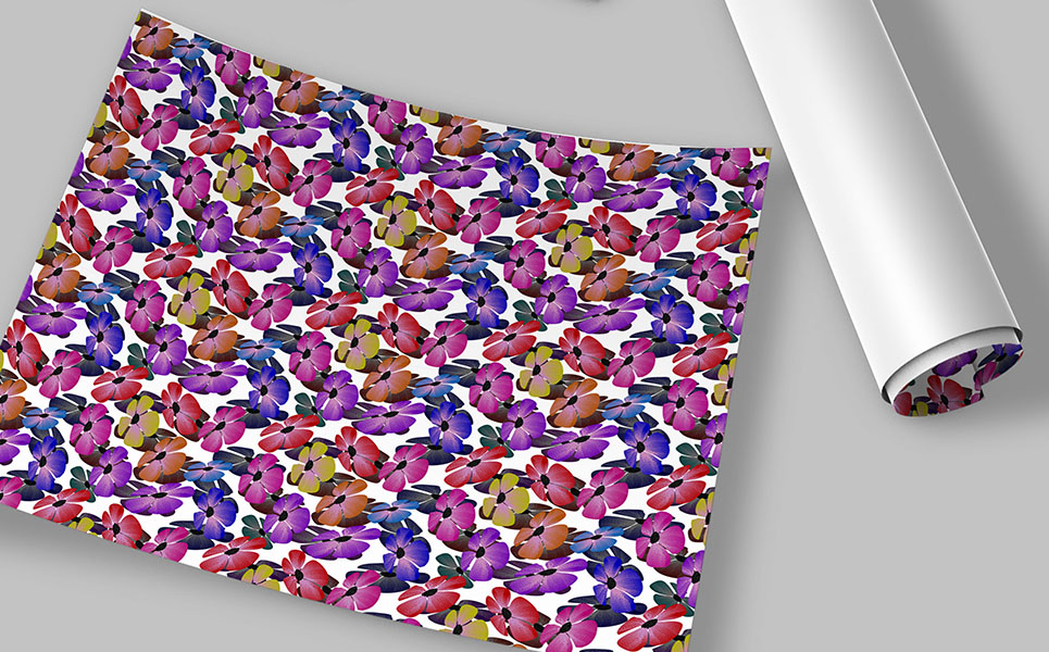 Download Pattern "Colorful flowery seamless Pattern" / Colorful flowery seamless Pattern - Pattern на тему графика colors colorful fabic textile design repeat background