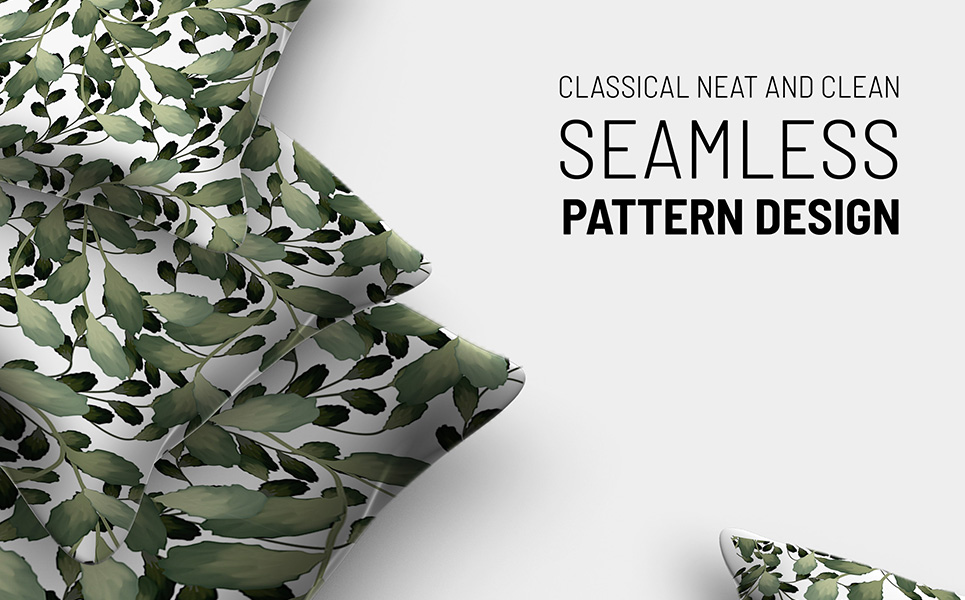Download Pattern "Floral hand drawn beautiful seamless design Pattern" / Floral hand drawn beautiful seamless design Pattern - Pattern на тему графика green leaf nature plant isolated leaves tree grass garden frame natural symbol environment spring abstract flower flowers blossom pattern beauty