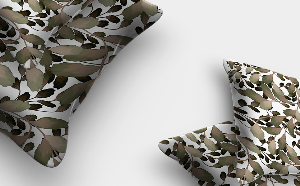 Download Pattern "Floral seamless hand drawn design Pattern" / Floral seamless hand drawn design Pattern - Pattern на тему графика 