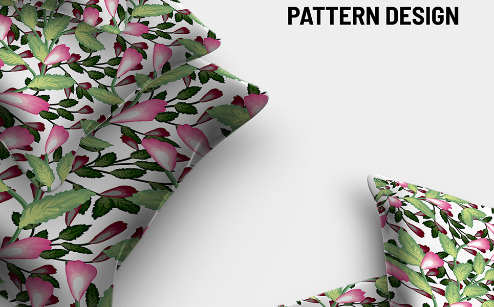 Download Pattern "Classical hand drawn floral design Pattern" / Classical hand drawn floral design Pattern - Pattern на тему графика 