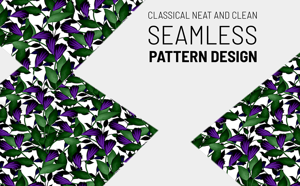 Download Pattern "Classical floral repeat design Pattern" / Classical floral repeat design Pattern - Pattern на тему графика green leaf nature plant isolated leaves tree grass garden frame natural symbol environment spring abstract flower flowers blossom pattern beauty