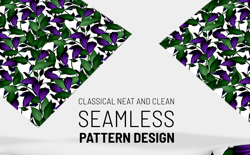 Download Pattern "Classical floral repeat design Pattern" / Classical floral repeat design Pattern - Pattern на тему графика green leaf nature plant isolated leaves tree grass garden frame natural symbol environment spring abstract flower flowers blossom pattern beauty