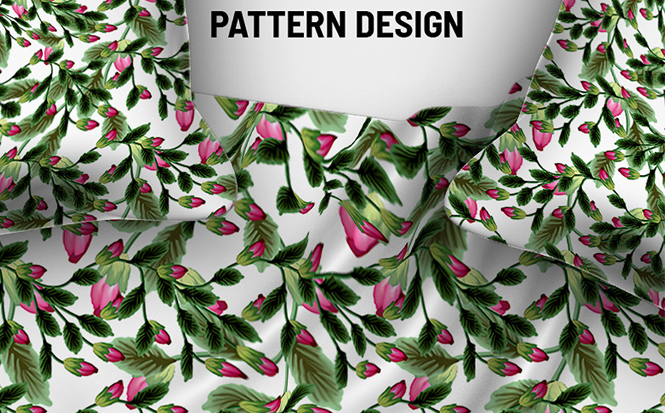 Download Pattern "Classical hand drawn floral repeat Pattern" / Classical hand drawn floral repeat Pattern - Pattern на тему графика green leaf nature plant isolated leaves tree grass garden frame natural symbol environment spring abstract flower flowers blossom pattern beauty