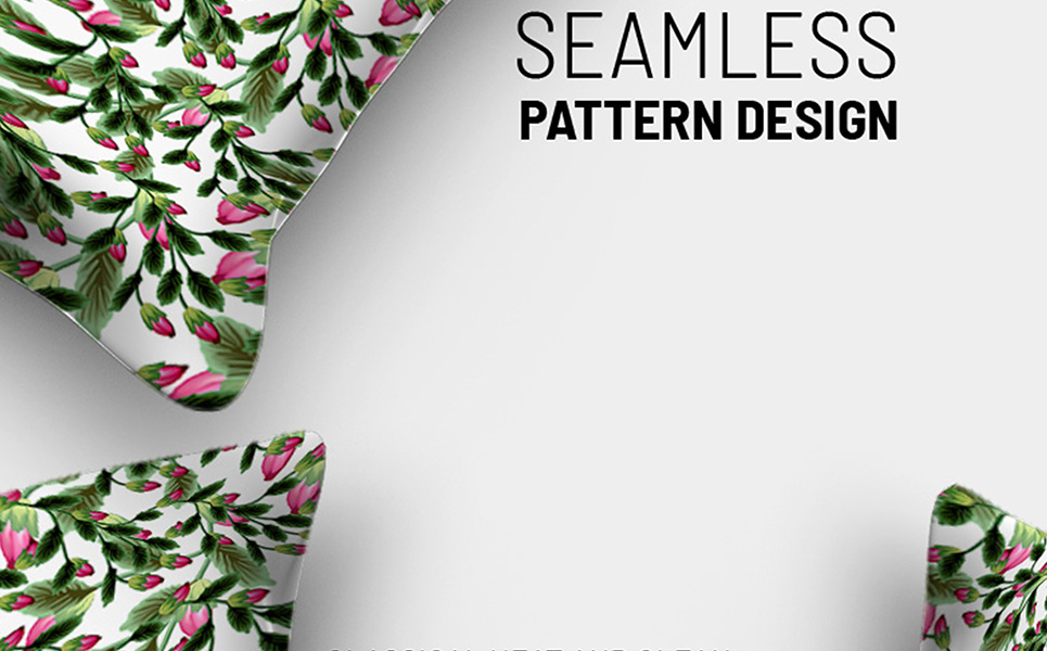 Download Pattern "Classical hand drawn floral repeat Pattern" / Classical hand drawn floral repeat Pattern - Pattern на тему графика green leaf nature plant isolated leaves tree grass garden frame natural symbol environment spring abstract flower flowers blossom pattern beauty