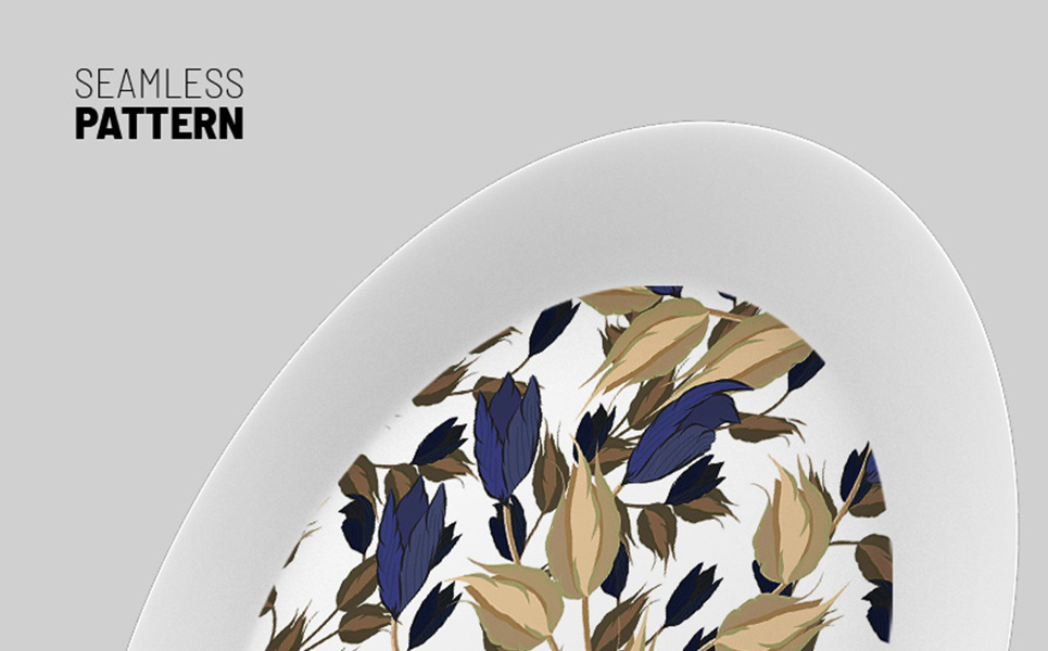 Download Pattern "Hand drawn floral seamless design Pattern" / Hand drawn floral seamless design Pattern - Pattern на тему графика green leaf nature plant isolated leaves tree grass garden frame natural symbol environment spring abstract flower flowers blossom pattern beauty