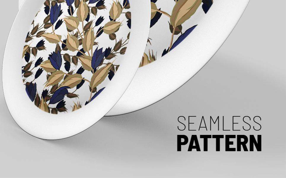 Download Pattern "Hand drawn floral seamless design Pattern" / Hand drawn floral seamless design Pattern - Pattern на тему графика green leaf nature plant isolated leaves tree grass garden frame natural symbol environment spring abstract flower flowers blossom pattern beauty