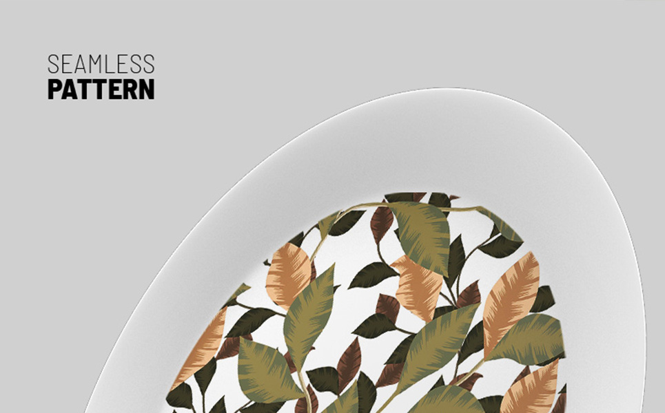 Download Pattern "Beautiful green and dry foliage seamless design Pattern" / Beautiful green and dry foliage seamless design Pattern - Pattern на тему графика green leaf nature plant isolated leaves tree grass garden frame natural symbol environment spring abstract flower flowers blossom pattern beauty