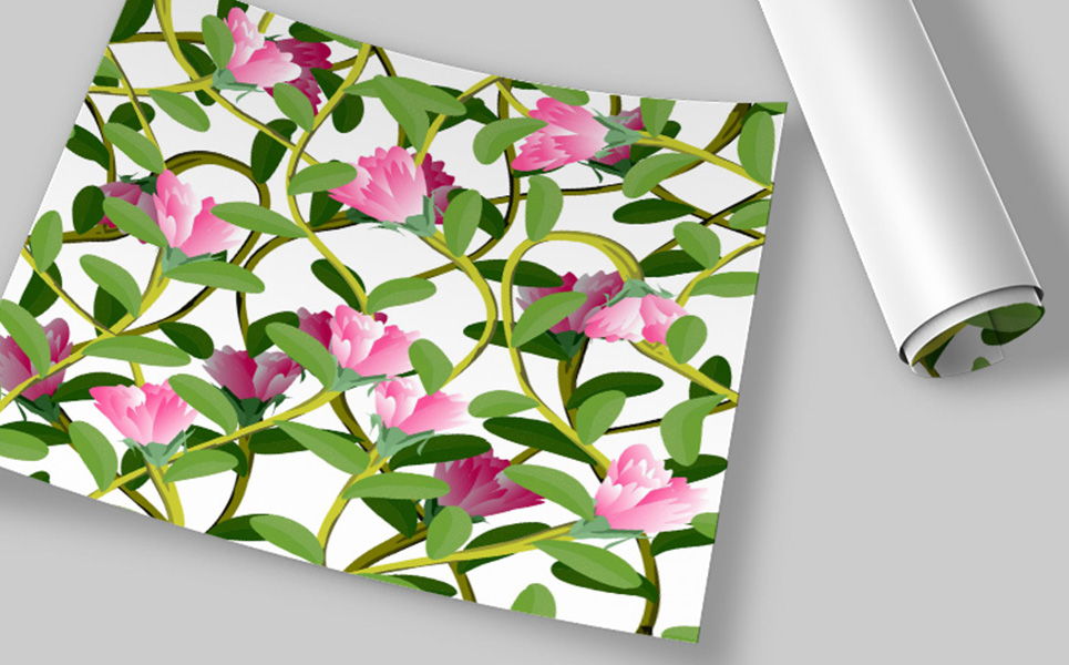 Download Pattern "Classical and elegant hand drawn illustration of floral repeat design Pattern" / Classical and elegant hand drawn illustration of floral repeat design Pattern - Pattern на тему графика green leaf nature plant isolated leaves tree grass garden frame natural symbol environment spring abstract flower flowers blossom pattern beauty