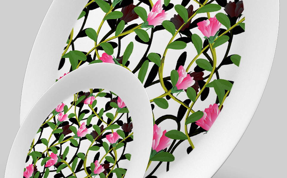 Download Pattern "Botanical beautiful hand drawn floral repeat Pattern" / Botanical beautiful hand drawn floral repeat Pattern - Pattern на тему графика green leaf nature plant isolated leaves tree grass garden frame natural symbol environment spring abstract flower flowers blossom pattern beauty