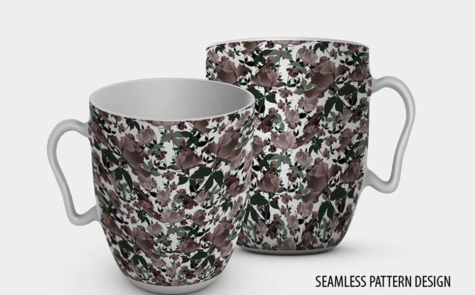 Download Pattern "Retro beautiful seamless floral seamless design Pattern" / Retro beautiful seamless floral seamless design Pattern - Pattern на тему графика green leaf nature plant isolated leaves tree grass garden frame natural symbol environment spring abstract flower flowers blossom pattern beauty