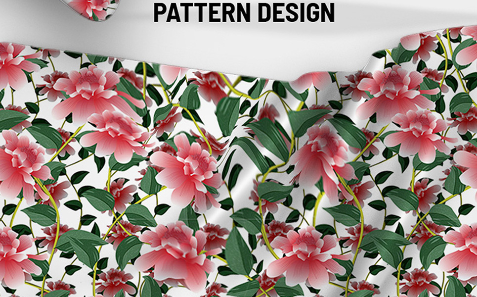 Download Pattern "Elegantly designed floral repeat design Pattern" / Elegantly designed floral repeat design Pattern - Pattern на тему графика green leaf nature plant isolated leaves tree grass garden frame natural symbol environment spring abstract flower flowers blossom pattern beauty