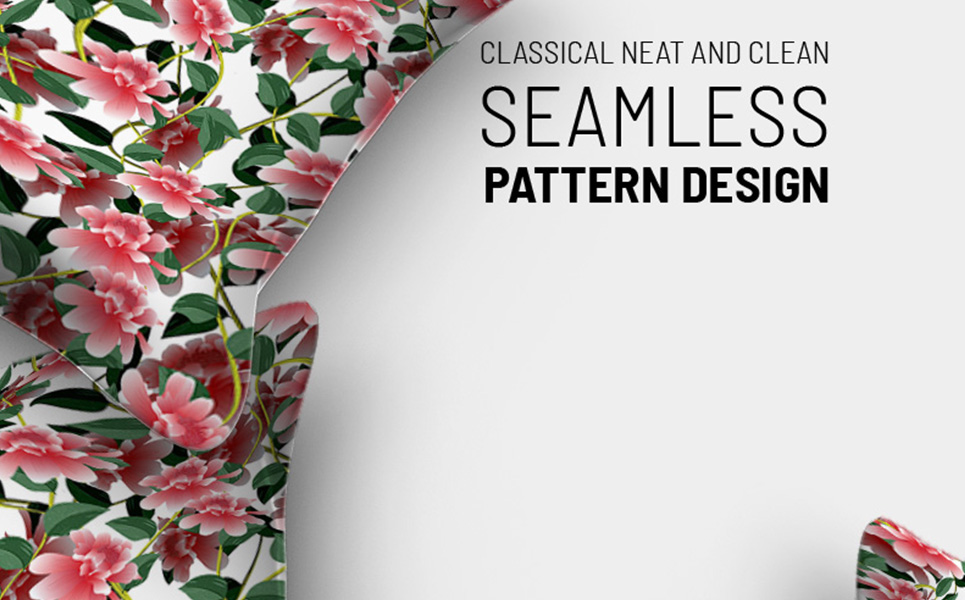 Download Pattern "Floral hand drawn classical illustration of seamless design Pattern" / Floral hand drawn classical illustration of seamless design Pattern - Pattern на тему графика green leaf nature plant isolated leaves tree grass garden frame natural symbol environment spring abstract flower flowers blossom pattern beauty