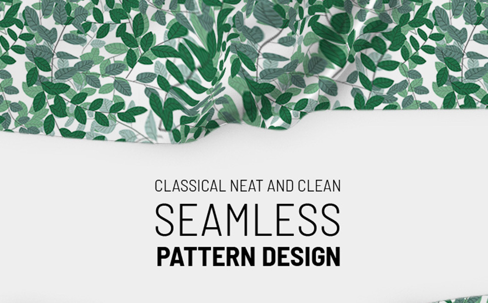 Download Pattern "Illustration of hand drawn seamless design Pattern" / Illustration of hand drawn seamless design Pattern - Pattern на тему графика green leaf nature plant isolated leaves tree grass garden frame natural symbol environment spring abstract flower flowers blossom pattern beauty