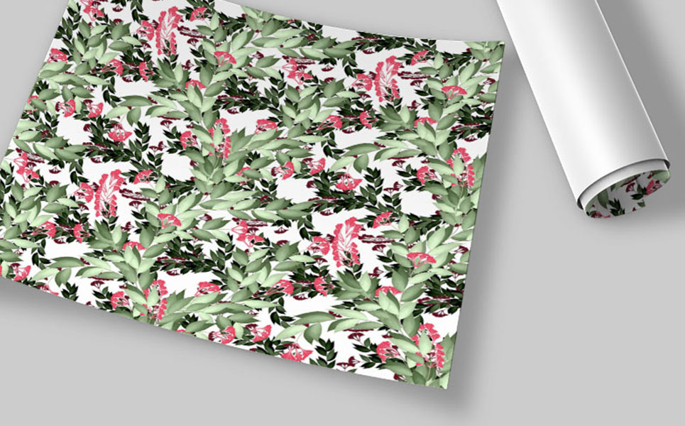 Download Pattern "Seamless floral repeat design Pattern" / Seamless floral repeat design Pattern - Pattern на тему графика 