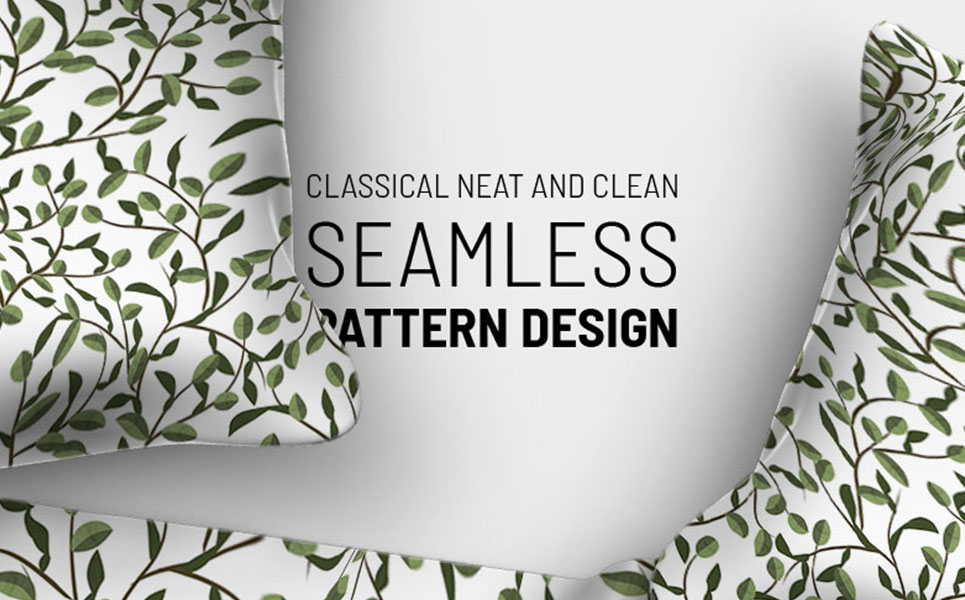 Download Pattern "Elegant floral seamless design Pattern" / Elegant floral seamless design Pattern - Pattern на тему графика green leaf nature plant isolated leaves tree grass garden frame natural symbol environment spring abstract flower flowers blossom pattern beauty