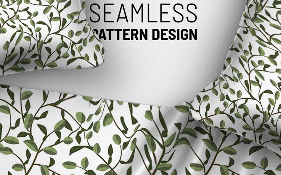 Download Pattern "Elegant floral seamless design Pattern" / Elegant floral seamless design Pattern - Pattern на тему графика green leaf nature plant isolated leaves tree grass garden frame natural symbol environment spring abstract flower flowers blossom pattern beauty